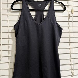 ALO Yoga Sleek Black Tank Top